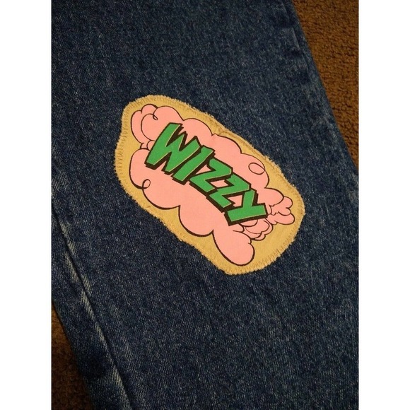 Y2K 90s Small Vintage high waist Pepe BETTY Tapered Mom Jeans SZ 5 / 6 dark wash - Picture 9 of 12